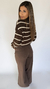 Jean-Wideleg mokka - comprar online