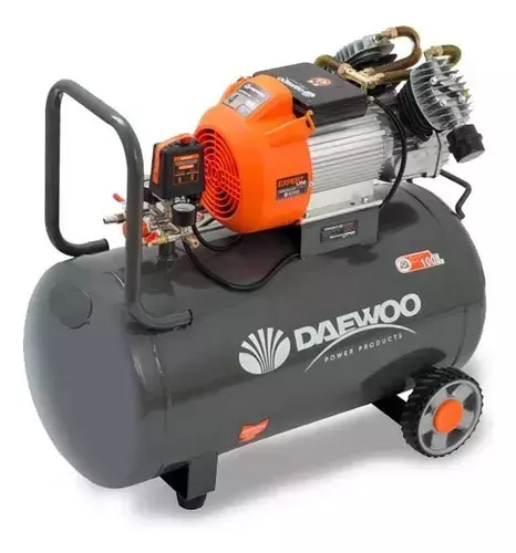 COMPRESOR DE AIRE PORTATIL 100 Litros 4HP Motor Bicilindrico 220V - DAEWO-DAC100VD- (copia) - comprar online