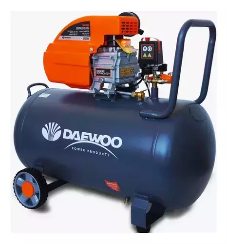 COMPRESOR DE AIRE PORTATIL 100L 2HP -220V - DAEWO-DAC100D - comprar online