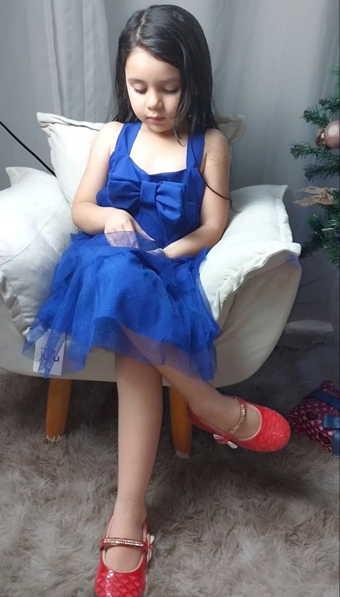 Vestido Infantil Vermelho com Laço – Tamanho 10 | Natal Elegante - Carrossel Kids | Moda Infantil e Outlet Online