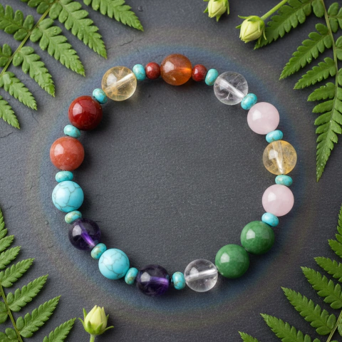 Pulseira de Pedras Naturais - comprar online