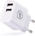 Gshield Carregador de Parede Universal Flex 12W com 2 portas USB A Compatível com Celular e Tablet, Branco na internet