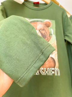 Camisa Manga Longa Urso - comprar online