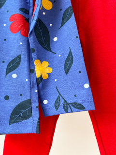 Imagem do Conjunto Camisa e Leg Flores