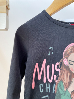 Camisa Manga Longa Musica - loja online