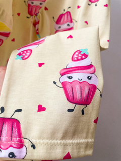 Pijama Manga longa Cupcake - loja online