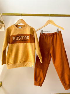 Conjunto Boston Cacau - comprar online