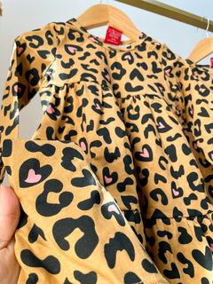 Vestido Manga Longa Oncinha - K Kids Store