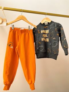 Conjunto Angerô Dino Flanelado - comprar online