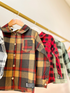 Camisa Xadrez Flanelada Angerô - loja online
