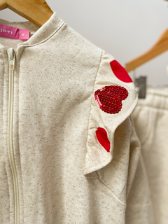 Conjunto Cinti Off Corações - K Kids Store