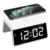Carregador Indução + Relógio Despertador (BRANCO)