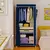 Guarda Roupa Closet Dobrável Organizador com Capa de Tecido - Pallash Store