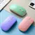 Teclado Sem Fio Bluetooth Recarregável Com Mouse - AZUL na internet