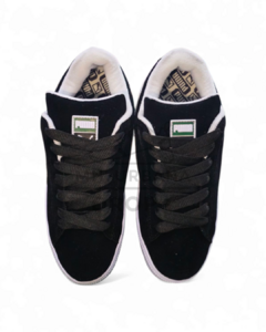 Suede XL – Black / White Stripes - tienda online