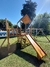 Juego Rústico Mangrullo, 6mts X 4mts X 3 Alto, Puente Fijo en internet
