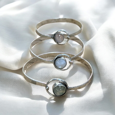 Pulseras artesanales de Piedras naturales