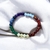 Conjunto 7 Chakras Collar Plata y Pulsera - tienda online