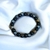 Pulsera obsidiana, hematite y ojo de tigre piedras naturales - comprar online