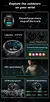Relogio super inteligente xiaomi novo gps 1.45 "tela ultra hd embutido gps & bússola chamada telefonica.