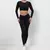 Conjunto feminino de mangas compridas camisa esportiva terno feminino conjunto de yoga treino cintura alta leggings na internet