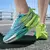 Tênis de corrida com placa de carbono masculino e feminino ao ar livre sola macia malha sapatos - comprar online