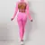 Conjunto feminino de mangas compridas camisa esportiva terno feminino conjunto de yoga treino cintura alta leggings - Abreusss sua loja esportiva.