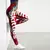 Calça Esportiva Leggings Mulheres 3D Snacks Imprimir Calças Justas Yoga Legins Feminina.