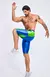 Flets AMORESY calções masculinos casuais fitness cinco quartos shorts ciclismo wrest