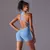 Macacão curto mulher uma peça roupa Sexy oco sem costas scrunch butt esporte Macaquito para treino. - loja online