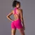 Macacão curto mulher uma peça roupa Sexy oco sem costas scrunch butt esporte Macaquito para treino. - loja online