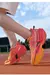 Tênis de corrida com placa de carbono masculino e feminino ao ar livre sola macia malha sapatos