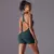 Macacão curto mulher uma peça roupa Sexy oco sem costas scrunch butt esporte Macaquito para treino. na internet