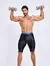Flets AMORESY calções masculinos casuais fitness cinco quartos shorts ciclismo wrest - comprar online
