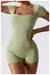 Macaquito feminino manga curto uma peça terno esportivo roupas de treinamento fitness body suit roupas - loja online