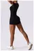 Macaquito feminino manga curto uma peça terno esportivo roupas de treinamento fitness body suit roupas - loja online