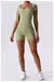 Macaquito feminino manga curto uma peça terno esportivo roupas de treinamento fitness body suit roupas na internet