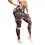 Calça yoga leggings cintura alta push up leggins tie-dye sem Mulheres sexy ginásio - loja online