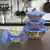 Bowl Contenedores Set X5 Vidrio Con Tapa Hot Apto Micro en internet