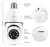 Camara Seguridad Foco Espia Microfono Sensor Movimiento - tienda online