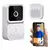 Timbre Portero Visor Inteligente 130 Angular Con Camara Wifi