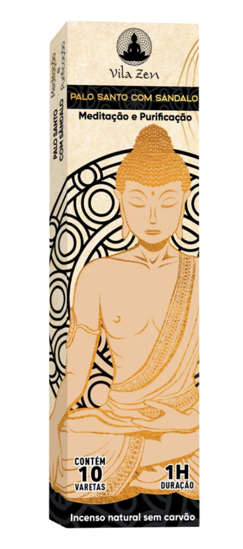 Incenso Vila Zen - Palo Santo com Sândalo