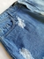 Pollera Jeans roto - comprar online