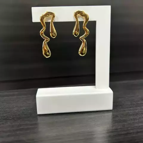 Brinco Gota Derretida