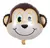 Globo metalizado CARITA DE ANIMALES MONO
