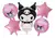 SET de 5 globos metalizado KUROMI