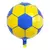 Globo metalizado pelota de futbol - comprar online