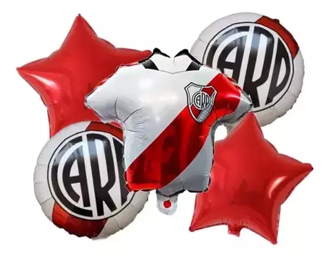 SET GLOBO CAMISETA DE RIVER