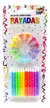 Velas Rayadas MULTICOLOR - comprar online