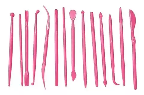 SET 14 estecas plasticas